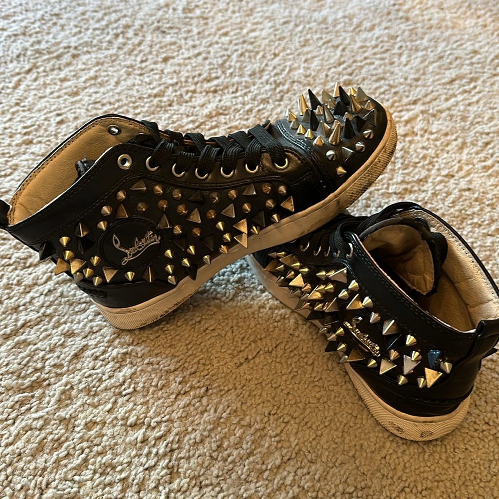 Louboutin spiked sneakers